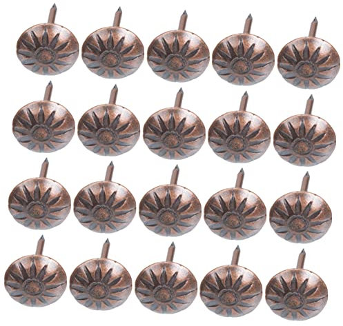 NUOBESTY 500stücke Polster Tacks Möbel Polster Nägel Retro Dekorative Push-pin Für Holzarbeiten Wände Türen Sofas Stühle Tische Betten Und Befestigung Von Papieren Karten Fotos