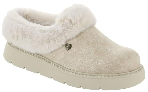 Skechers Women's Keepsakes Lite Cozy Blend Slipper, bianco, 39 EU