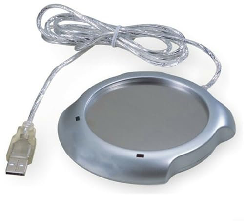 CWOQOCW Kaffeebecher-Wärmer, elektrischer intelligenter Getränkebecher-Wärmer, Tassenwärmer, Kaffeewärmer für Zuhause, Büro, Kaffeetasse, 35-40 ℃