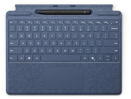 Clavier Surface Pro Keyboard + Stylet Surface Slim Pen 2 - Bleu Saphir