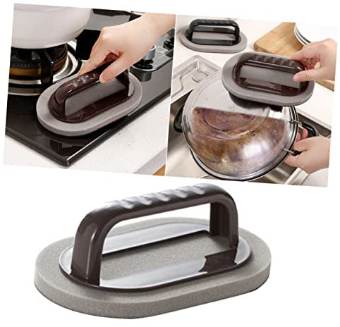 FRCOLOR Borrador Mágico para Eliminar Cepillo De Esmeril De Nano con Cepillo De Limpieza para Fregar Utensilios De Cocina