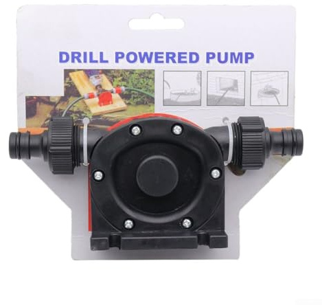 Siphon Attachment with Electric Drill Pump for Easy For Pond Emptying Tasks