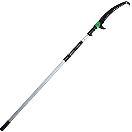 Telescopic Tree Pruners - Extendable Pole Saw for Gardening, Landscaping, and Trimming Leaves - 3M Pruning Saw, Lopper, Cutter, and Trimmer for Branches