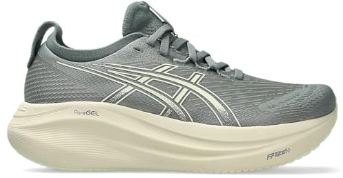 ASICS Gel-Nimbus 27 Sneaker Dam, Blue Whisper Green Monument, 41.5 EU