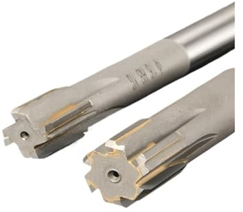 CBFMFVFROR 1 escariador de máquina mango recto 4-20 mm con insertos carburo CNC alta precisión H7/H8 for taladrado y escariado(12mm H7)