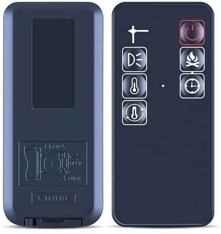 Snrigw Replacement Remote Control for Focal Point Pasadena Freestanding, Wall Hung Electric Fire EF11-35 EF11-36 F930310