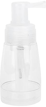 Eminchu Buse de Pompe de Bouteille de Pulvérisation de Poudre de Cheveux de Matériel de PE 180ml, Essentiel de Coiffeur pour Pulvériser la Poudre de Cheveux et de Toilette