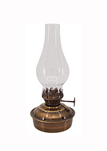Vermont Lanterns Brass Mini Small Oil Lamp 6.5 (Antique Brass)