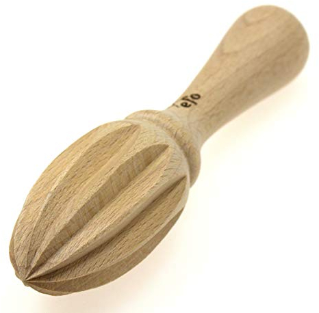 Exprimidor de Limones efo - Exprimidor de Cítricos - Exprimidor de Madera con Cómoda Utilizar Manija. - Exprimidor de Zumo de Naranja