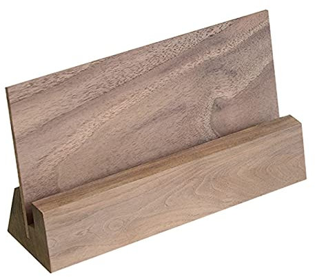 Visitenkarten Etui/Kartenetui Visitenkarteninhaber for Schreibtisch Visitenkartenständer des Desktops Name Kartenanzeige Visitenkarten Rack Organizer for Büro Home Holz Visitenkartenständer ( Color :