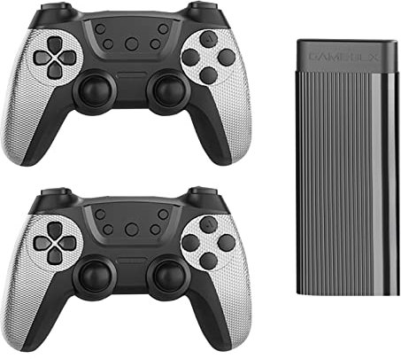 Consola de videojuegos, consola de juegos retro de mano Juegos integrados, el de videojuegos Plug & Play admite conexión de TV y juegos de dos jugadores, juguetes de cumpleaños para niños y niñas