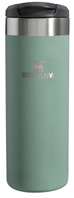 STANLEY Aerolight Transit Thermobecher 0.47L - Hält 6 Stunden Heiß - Spülmaschinenfest - Kaffeebecher To Go Auslaufsicher - Kompatibel mit gängigen PKW-Getränkehalterungen - Thermosflasche - Shale
