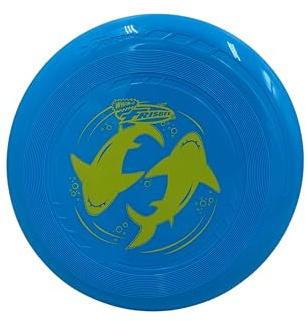 Sunflex Wham-O Frisbee GO in Blau | Wurfscheibe für Einsteiger | sehr leicht und robust | Extra breiter Rand | Flugscheibe für Strand & Park & Wiese | für Kinder & Jugendliche & Erwachsene