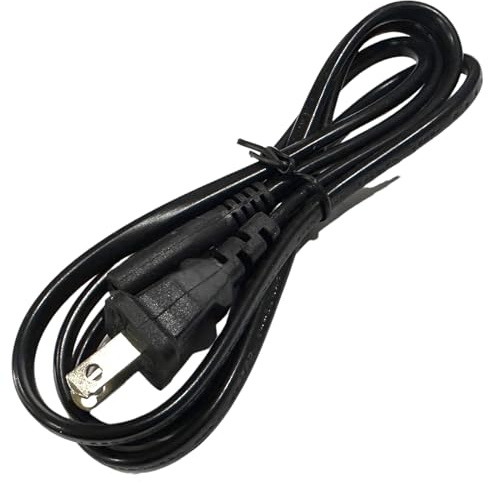 USA Bipolar Power Figure 8 Supply Cord Mains Cable Lead Plug C7 1.6M Long US American Figure of 8 Mains Power Cable C7 2 Pin AC Lead Fig Eight Plug