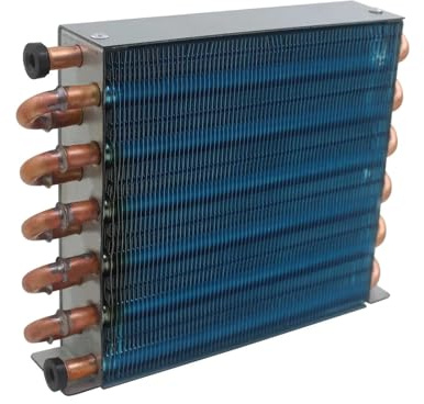 Radiatore Di Raffreddamento Ad Acqua Del Condensatore, Scambiatore Di Calore Dell'evaporatore Con Tubo Di Rame Da 7 Mm Mini(2X9X193)