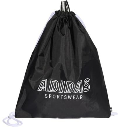 adidas House of Tiro Graphic Unisex Erwachsene Klassische Turnbeutel, Schwarz, NS