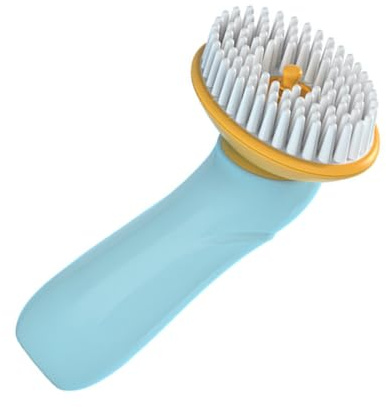 GARVALON Multifunktionale Tierbadbürste für Hunde und Haustiere Leichte Hundemassagebürste aus Abs und Tpr für Effektive Fellpflege Beim Baden