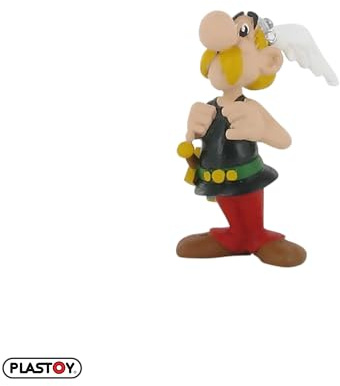 Plastoy Asterix Figur Asterix stolz mit Hosenträgern - Kunstharz - 5 cm