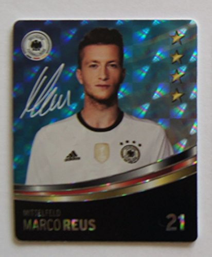 Rewe DFB Sammelkarten EM 2016 Auswahl aus allen 36 und Sammelalbum oder alles komplett (Nr 21 Glitzer Reus)