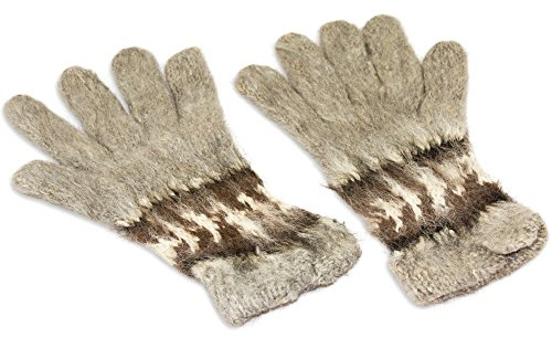 Tumia LAC Guanti in Alpaca - Grigio Chiaro
