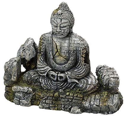 Europet Bernina 234-420041 Aquariendekoration Aqua Della Buddha, Circa 22.2 x 10.5 x 19 cm