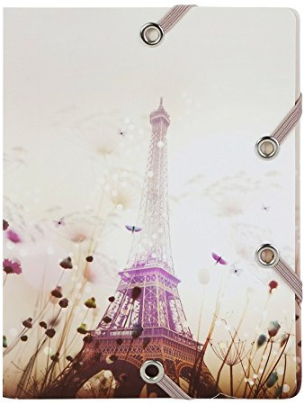 Chacha Sammelmappe Paris A6 mit Gummizug