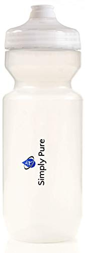 Simply Pure Purist 22 oz Water Bottle by Specialized Bikes (Fixy Cap, Clear)