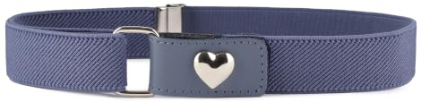 Ladeheid Mädchen Gürtel Elastik-Gürtel 1-6 Jahre 34-65 cm P15G