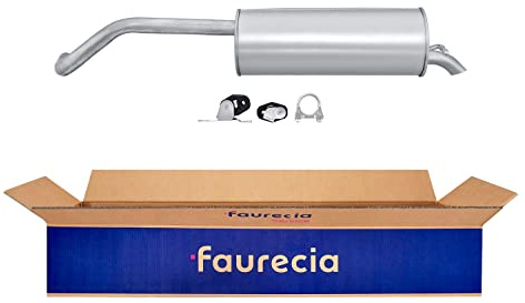 HELLA 8LD 366 035-351 Endschalldämpfer - Easy2Fit® Kit - hinten - einteilig | 8LD 366 035-351 Kompatibel mit Fabia I (6Y2),Ibiza III (6L1),Polo IV (9N_, 9A_)