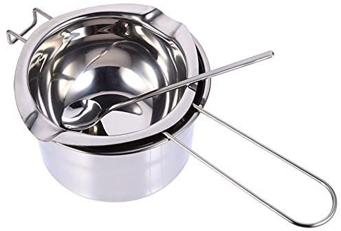 UPKOCH Stainless Steel Cheese Melting Pot for Camping Cookware for Outdoor Picnics Includes Compact Fondue Sturdy Material