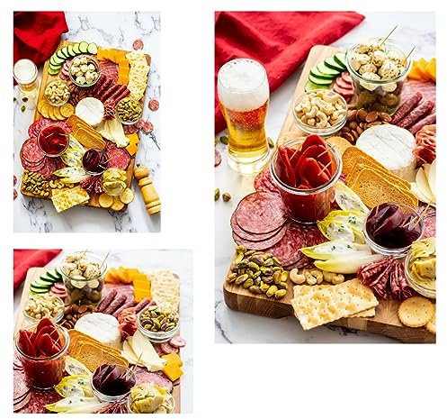 Catermax Wooden Beech Cheese Board with Fitted Legs, Unique House Warming Gifts, New Home, Anniversary Wedding Gifts for Couple, Bridal Shower Gift for Women