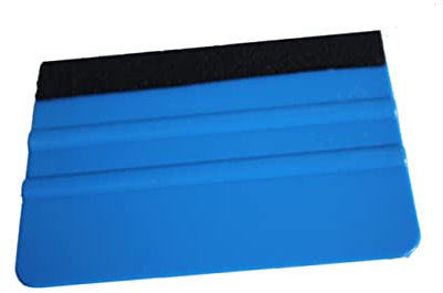 ULTECHNOVO 5 Stück Filzrakel Kunststoff 10x7cm Folienrakel Mit Filzkante Für Autofenster Autoaufkleber Auftragswerkzeug