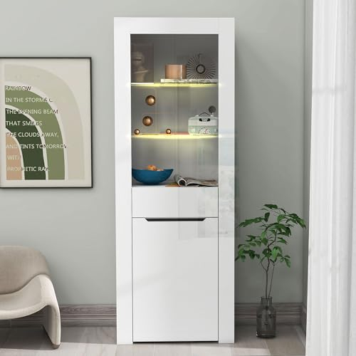 Vitrinas con iluminación ambiental Librerías Archivadores Armarios verticales Armarios de almacenamiento con estantes Armarios de vitrina Armarios de cocina Estantes de cocina Sala de estar Oficina