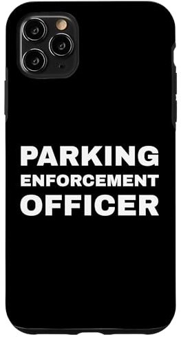 Parkplatzbeauftragter Uniform PEO Verkehrswächter vorne Hülle für iPhone 11 Pro Max