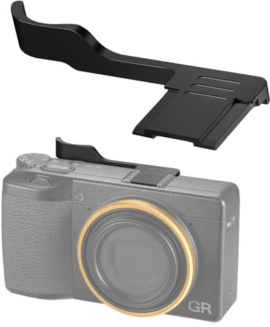 K&F CONCEPT Daumen hoch Griff für Ricoh GR IIIx GR III GR3 Kamera (Metall)