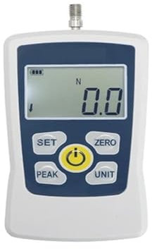 OUHFCASN Digital Force Gauge Push Pull Meter, Portable Dynamometer, High Precision Pull Tester, 200N