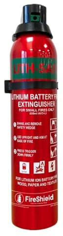 500ml Lith-Safe Lithium Battery Fire Extinguisher - FireShield