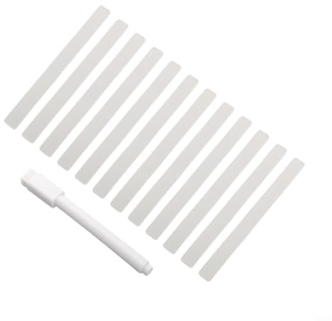 Letreros acrílicos para hierbas, paquete de 12 marcadores personalizables para plantas con bolígrafo de escritura para entusiastas del jardín en casa