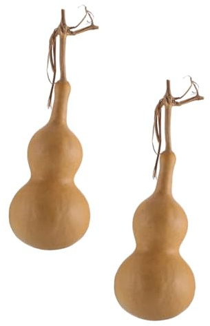 FUTUREORYY 2 Piezas Adornos de Calabaza para Escritorio Manualidades de Calabaza de Escritorio para Mesa