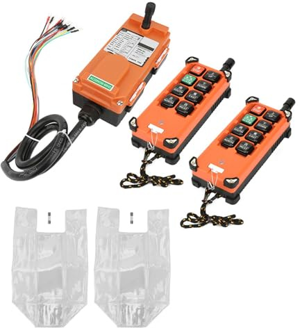 Cryfokt Remote Control, 2 Transmitters + 1 Remote Control, 2 Transmitters for Industrial