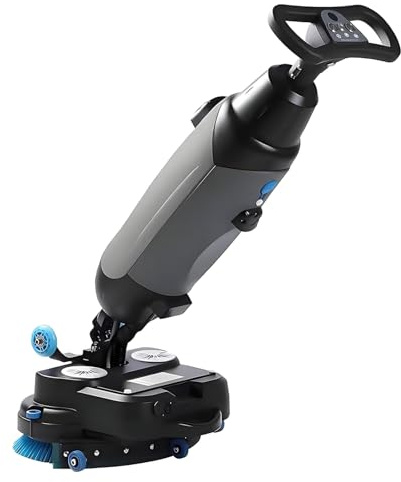 Lunauemaya Lavasciuga/Aspirapolvere Professionale per Pavimenti con Serbatoio di Grande capacità per Acqua Pulita e Sporca, Pulizia Profonda Completa, Autopropulso, a Basso Rumore, PoSenza Fili Gray