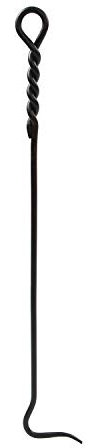 Minuteman International Schürhaken-Werkzeug mit Seilgriff, Standard 71,1 cm, Schwarz