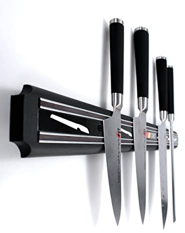 Imán para cuchillos de cocina (1 pieza) Curie, capacidad para 9 cuchillos