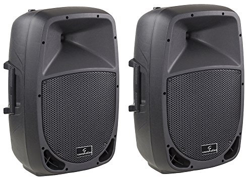 Soundsation GO-SOUND 15A, coppia casse, diffusori attivi, woofer 15, per karaoke, dj, pub, palestre, live music.