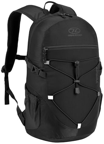 Highlander Hiking Backpack - 20l Venture Daypack - Camping Rucksack for Men & Women - Lightweight & Durable Walking Bag, with Adjustable Straps