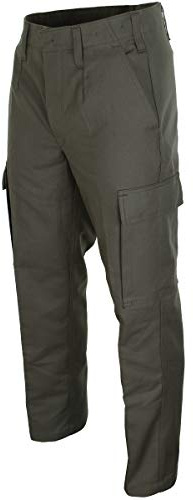 Miltec BW - Pantaloni Moleskine Original Va 062, Colore: Nero