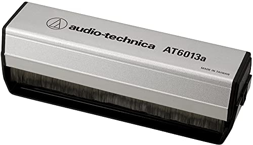 Audio-Technica AT6013a Dual-Action-Antistatischer Schallplattenpinsel