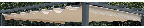 Salone Negozio Online Bâche de rechange pour pergola rétractable, 3 x 4 m, année 2017