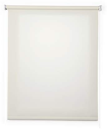 Estores enrollables traslúcidos de Calidad para Ventanas y Puertas. Medidas 200 x 250 cm Color Blanco Roto Ideal para salón, Dormitorio o Cocina. Fácil instalación a Techo o Pared STORESDECO