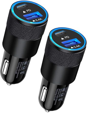 AILKIN 30W PD USB C Car Charger, USB Type C Fast Power Charging Block